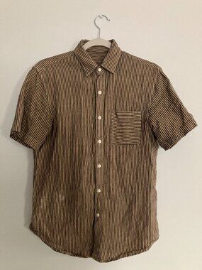 Alex Crane - Ola Shirt / Overdye Chai - Small